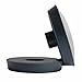 Treva 5 Inch Portable Fan, Battery Operated or USB Connected Cooling for Travel, Outdoor, Car, and Office. Compact Folding and Tilting Design for Directional Air Flow (Grey)