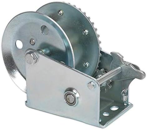 Sealey Gwe1200M Geared Hand Winch 540Kg Capacity, Silver - Image 3