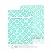 TopCase Hot Blue/Turquoise Quatrefoil/Moroccan Trellis Sleeve Bag Case Cover for All Laptops 13-inch 13