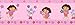 Brewster 147B02146 Dora Stars Pink Wall Border, Nickelodeon