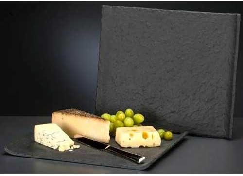 World Tableware Ceramic Faux Slate Tray, 13 x 11 inch -- 6 per case.