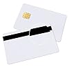 10 PCS Blank Sle4442 Chip Card With 2 Track 8.4MM HI-CO