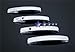 07-10 Nissan Altima Chrome 4 Door Handle Covers Trim