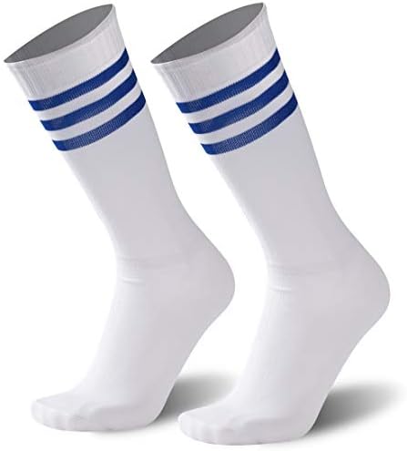 Getspor Soccer Socks, Team Sports Football Long Tube Knee High Socks 2-12 Pairs
