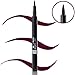 Dollup Beauty - PRESTIGE Doll Eyes Liquid Eyeliner Color Purple Royal Plum - Skinny Tip Pen PERFECT for Winged Lines, Cat Eyes or Thin Natural Looks. Long Lasting Waterproof Formula