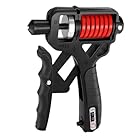 カウンティング握力トレーナー - 400g ブラック PP ビルド、指抵抗エクササイズ、人間工学に基づいた筋力ツール、調整可能な前腕ビルダー |リハビリテーションサポート、屋内フィットネス、スポーツトレーニングルーチン