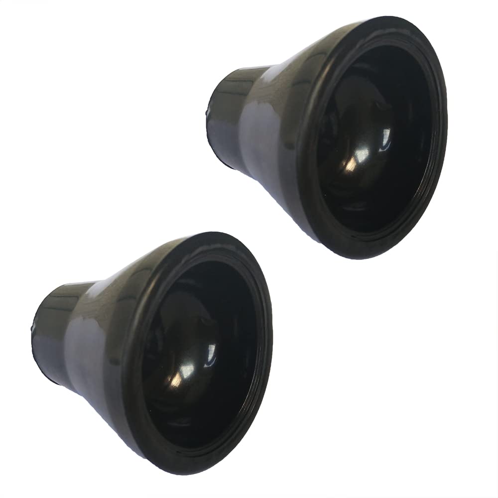 Pirhosigma 2 PCs Tee Golf Ball Retriever Sucker Grabber Suction Cup Pick Up Back Saver Put On Putter Grip