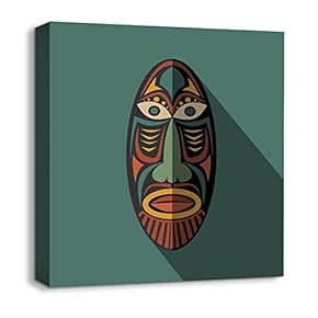 African Culture Pattern Painting Artwork for Home Framed