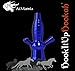 HookItUpHookah Universal Bottle Hookah Stem Kit By Al Moonla - Blue