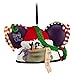 Disney Parks Santa Jack Skellington Mickey Mouse Ears Hat Ornament
