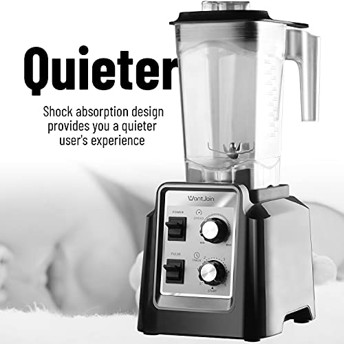 WantJoin Professional Blender, Countertop Blender ,Blender for kitchen