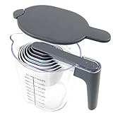 Recogwood 10 Pieces Measuring Cups and Spoons