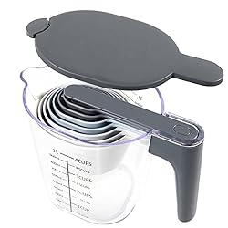 Recogwood 10 Pieces Measuring Cups and Spoons