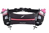 Fitletic Hydration Belt for Women S/M Black & Pink