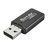 ELEGIANT Mini Super Speed 2 in 1 USB 2.0 Memory Card Reader Micro SD /TF Flash Adapter