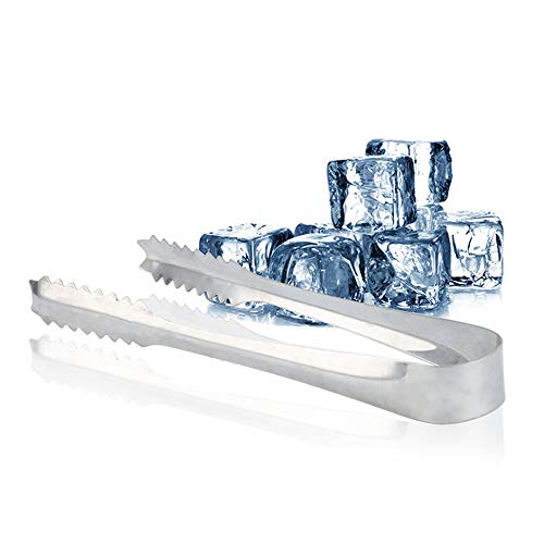 Jyongmer 4 Pack 8.6" Ice Scoops with 2 Pack 5.3" Ice Tongsm, Stainless Steel Scoops and Tongs, Metal Sweet Candy Buffet Set, Bath Scoops Food Sugar Scoop for Tea Coffee Kitchen Wedding Bar Party - Thumbnail 6