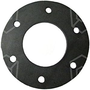 Colged Seal for Dishwasher Rubber Inner Diameter 42 mm Outer Diameter 82 mm Material Thickness 2 mm 6 Holes Hook with Screw Holes