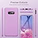 ESR Samsung Galaxy S10e Case [Soft Grip] [Drop Protection] [Scratch-Resistant] Liquid Silicone Ultra-Thin Slim Soft Gel Phone Cover for The Samsung Galaxy S10e, Purple