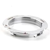 Pixco Lens Mount Adapter, M39 (39MM x1 Thread, Leica Screw Mount) Lens to Leica M Adapter with 28mm/90mm Frame Line M9 M8 M7 M6 M5 M4 M3 MP