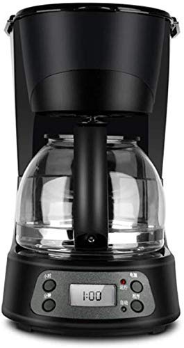 YAeele Filterkaffeemaschine, 0.6L Kapazität Kaffeemaschine Programmierbare 24-Stunden-Timer mit LCD-Display, 600W…