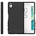 Sony Xperia X Case, TUDIA Slim-Fit Merge Dual Layer Protective Case for Sony Xperia X (Matte Black)