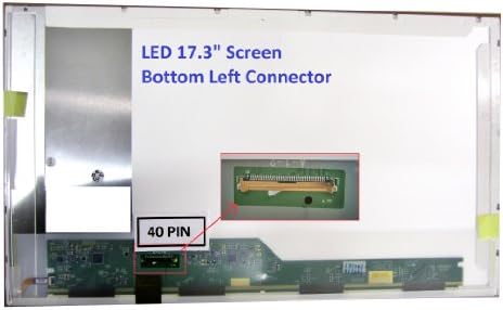Asus G74SX-BBK8 Laptop Screen 17.3 LED BOTTOM LEFT WXGA++