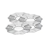 Capri Dessert Platter (Set of 4)