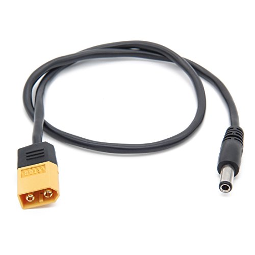UY CHAN Original XT60 Male Bullet Connector to Male DC 5.5mm X 2.5mm DC5525 Power Cable for TS100 Soldering Iron Outdoor Field Repairing (XT60 to DC5525) - Thumbnail 7