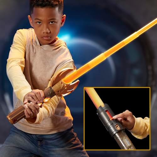 Lightsaber Forge, Sabre Laser de Maître Couleurs de la Force, Sabre Laser électronique avec Lame changeant de Couleur