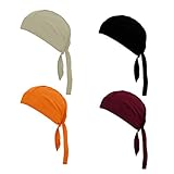 Doo Rag Bicycle Skull Caps Helmet Liner Cooling Hat Cap Summer Sweat Wicking Beanie Cap Hat for Women & Men