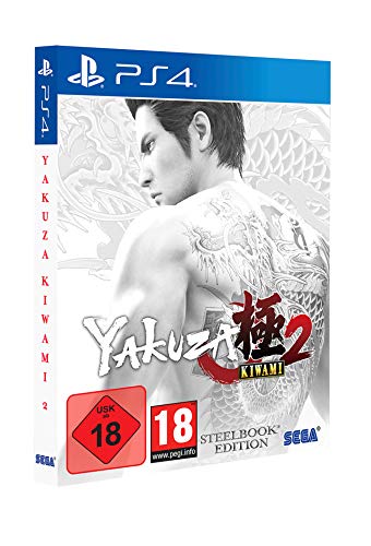 Yakuza Kiwami 2 Steelbook Edition (PS4) [Import Allemand]