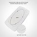 Bassinet Mattress Pad Cover Waterproof Quited Mattress Protector Hypoallergenic & Soft Fitted Baby Bassinet Size 15