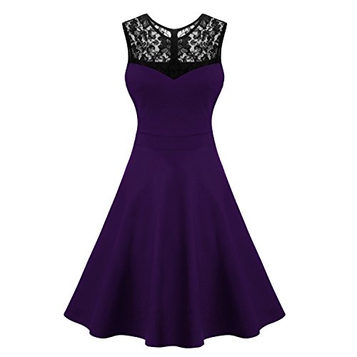 Newbely Women's 1950s Retro