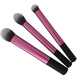 Xiong 3pcs Pink Makeup Brush Portable Set