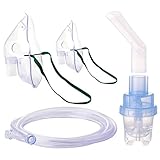 TTstar 1 Set Compressor Cool Mist Inhaler Accessories Kit for Adults and Children
