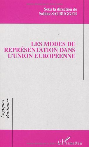 Les  modes de représentation dans l'Union européenne