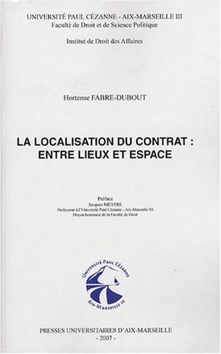 La  localisation du contrat