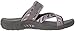 Skechers Women's Reggae-Sparkle Swag-Toe Thong Sandal with Webbing, Grey, 8 M US