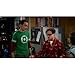 The Big Bang Theory Unisex Green Lantern T-Shirt Green X-Large