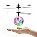 RC Flying Ball, RC Infrared Induction Helicopter Ball Built-in Shinning Color Changing LED Lights for Kids, Teen