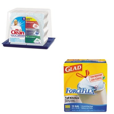 Kitcox70427pag80393 Value Kit Mr Clean Magic Eraser Foam Pad Pag80393 And Glad Forceflex Tall Kitchen Drawstring Bags Cox70427 Buy Online In Bahamas At Bahamas Desertcart Com Productid 67667188
