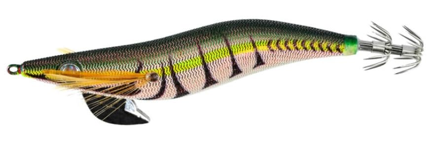 MARUSHINGYOGU(マルシン漁具) ドラゴン 至高のエギ 2.5号 赤グリーン