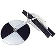 LaMotte 0171-CL Secchi Disk with Black and White Quadrants and Calibrated Line