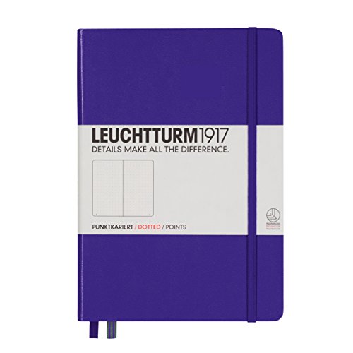 Leuchtturm1917 Hardcover Medium Dotted Journal [Purple]