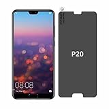 For Huawei P20 Privacy Glass Screen Protector - Full Coverage Tempered Glass Screen Protector [2 PACK] For Huawei P20 Anti-spy 9H Hardness Front Glas Screen Protector