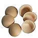 Bra Inserts Sports Bra Pads Inserts Women's Round Yoga Bra Pads Bra Cups 3 Pairs in Set Beige B/C Cup By Nimiah
