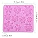 Baking Funny 3D Snowflake Fondant Mold Silicone Mold for Cake Cupcake Decoration 10 Small Sizes