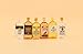 Little Drink Wine Wisky Bottles 6pcs 1:12 Dollhouse Miniature Cute