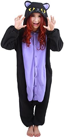 Datangep Halloween Unisex Winter Wear Pajamas Christmas Carnival Party Costume Kitty CatXL