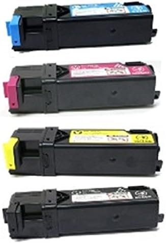 WOC: Dell 1320c / 1320cn Compatible Replacement Toner Cartridges 4-Pack (Cyan + Magenta + Yellow + Black)